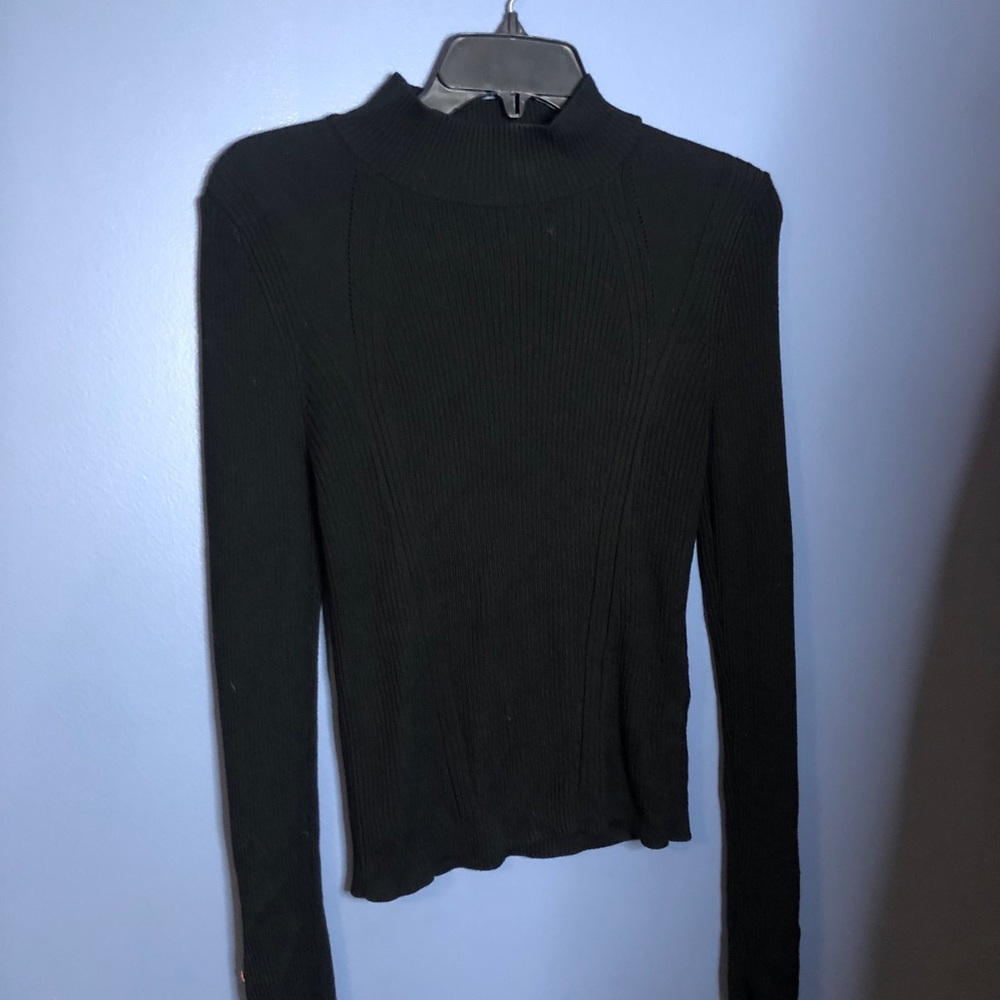 Black Topshop Turtleneck